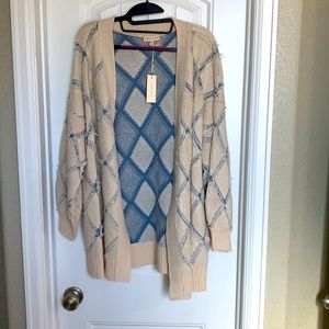 New with tags oversized cardigan